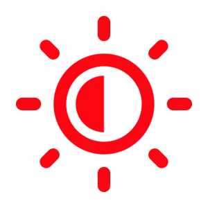 High brightness and contrast