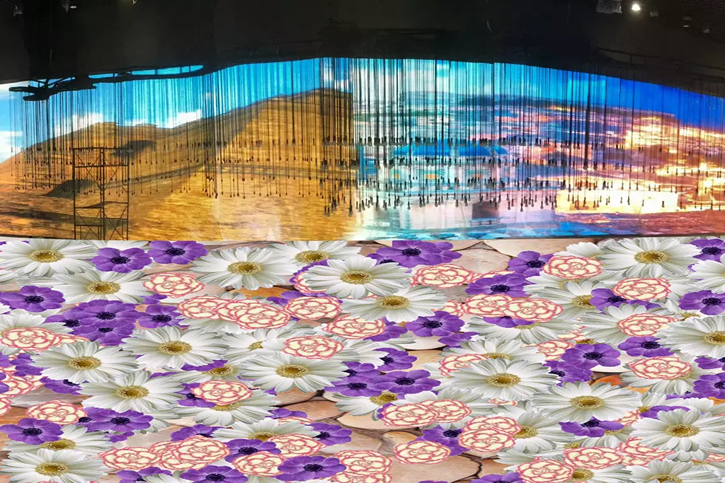 LED Video Floor For Stage Rental