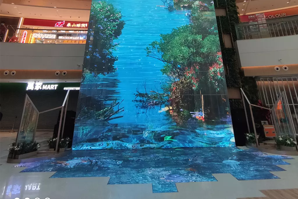 LED Floor Screen For Shopping Mall