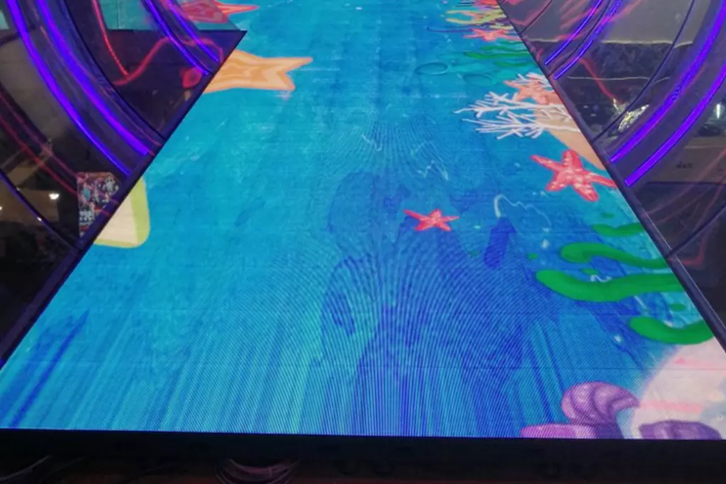 LED Video Floor For Shopping Mall