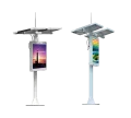 Outdoor Solar LED Pole Display